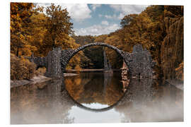 Bilde på skumplate Devil Bridge in Kremlau