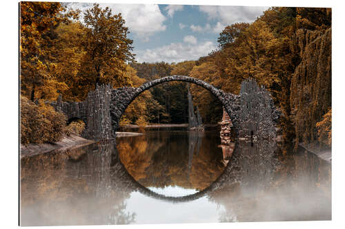 Stampa su plexi-alluminio Devil Bridge in Kremlau