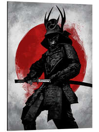 Aluminium print Samurai I