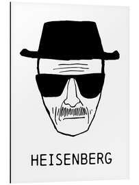 Aluminium print Heisenberg - Breaking Bad - Michael Tarassow