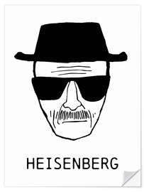 Wandsticker Heisenberg - Breaking Bad - Michael Tarassow