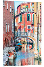 Aluminium print The charm of Venice