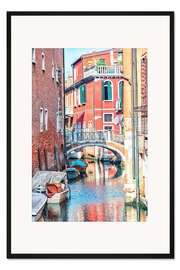 Gerahmter Kunstdruck Der Charme von Venedig