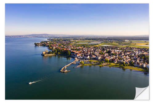 Adesivo murale Langenargen on Lake Constance