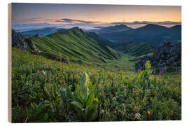 Quadro de madeira Val de Courre