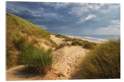 Acrylic print The Dutch North Sea coast