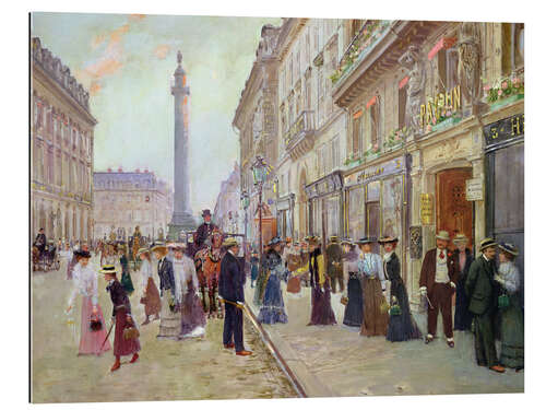 Galleriprint Workers leaving the Maison Paquin, in the rue de la Paix