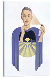 Leinwandbild Parfum I - Silja Goetz