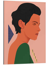 Magnettafel Kurze Haare