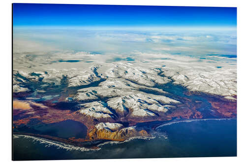 Aluminiumsbilde Southeast coast of Iceland