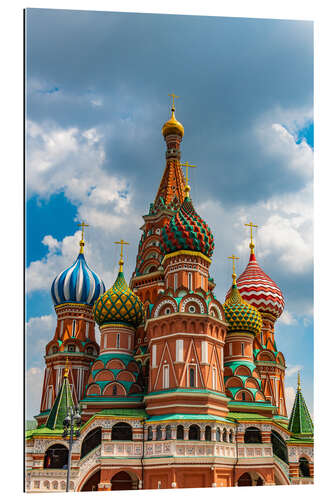 Stampa su plexi-alluminio St. Basil's Cathedral in Moscow 1