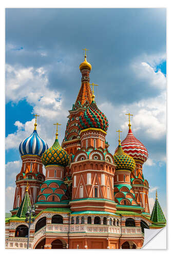 Naklejka na ścianę St. Basil's Cathedral in Moscow 1