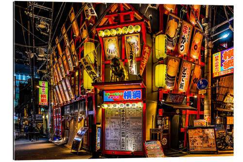 Gallery print Sumo Restaurant in Dotonbori, Osaka