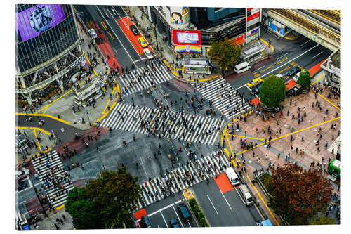 Akrylbillede Shibuya Crossing, Tokyo