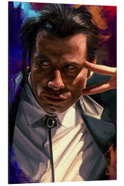 Magnettafel Pulp Fiction - John Travolta