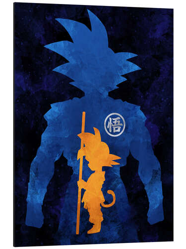 Aluminium print Dragon Ball Goku