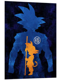 Foam board print Dragon Ball Goku