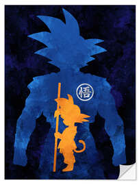 Sticker mural Dragon Ball Goku