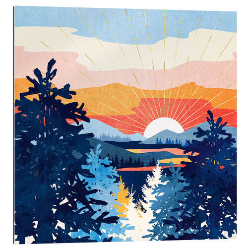 Gallery print Sunset Lake