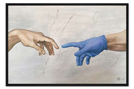 Gerahmter Kunstdruck Moderner Michelangelo