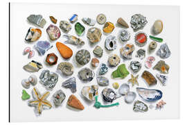 Tableau en aluminium Beach treasures