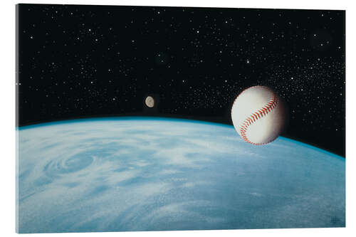 Akrylbillede Spaceball