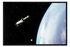 Gerahmter Kunstdruck Flaschenpost