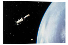 Magnettafel Flaschenpost