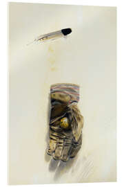 Acrylglas print Work glove