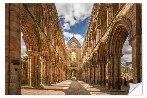 Wall sticker Ruin of Jedburgh Abbey, Scotland