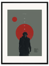 Gerahmter Kunstdruck Dune