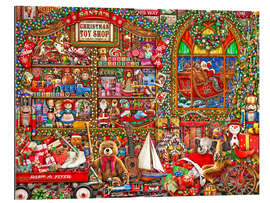 Gallery print Santa&#039;s Toy Shop