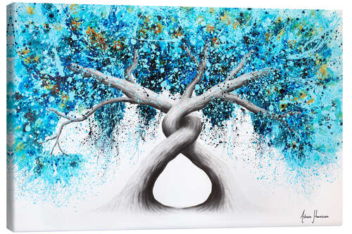 Tableau sur toile Twisting Reef Trees