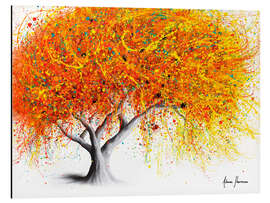 Magnettafel Strahlender Sonnenbaum