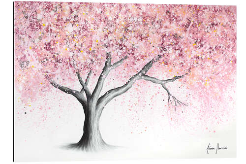 Quadro em plexi-alumínio Mountain Blossom Tree