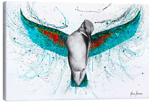 Canvas print The Kingfisher