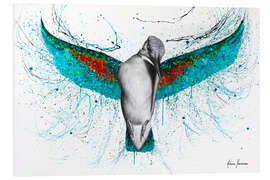 Foam board print The Kingfisher