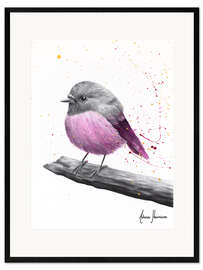 Impression artistique encadrée Cool Karma Bird