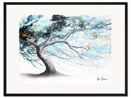 Gerahmter Kunstdruck Nördlicher Sternenbaum