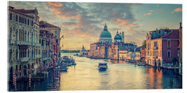 Akrylglastavla Grand Canal In Venice