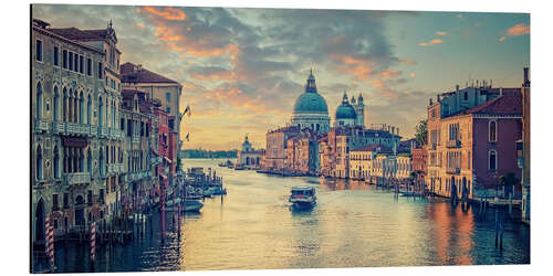 Tableau en aluminium Grand Canal In Venice