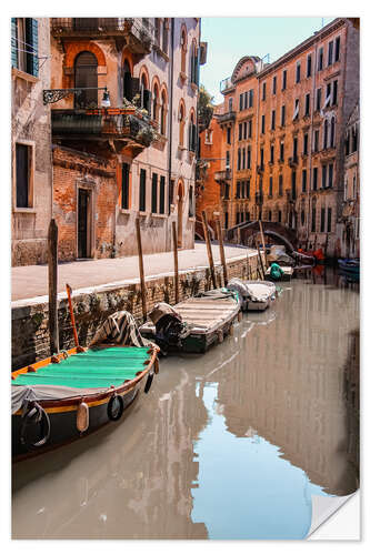 Selvklebende plakat Venice Flair