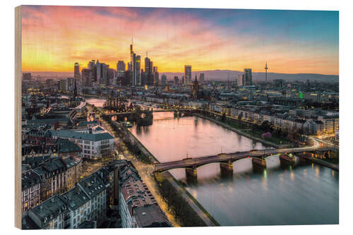 Trebilde Sunset in Frankfurt am Main