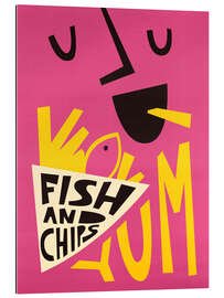 Gallery print Yum Fish and Chips