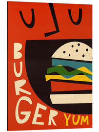 Magnettafel Yum Burger