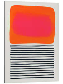 Magnettafel Sonnenuntergangswellen