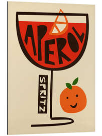 Magnettafel Aperol Spritz Art