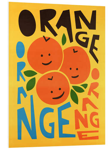 Stampa su PVC Happy Oranges