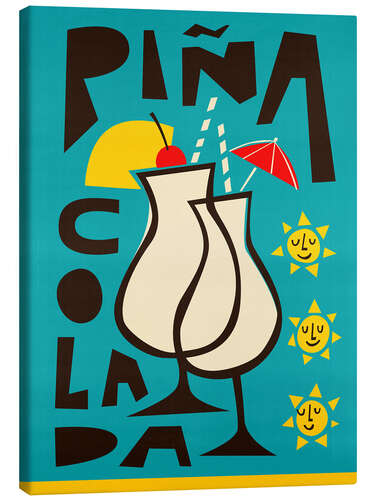 Canvastavla Piña Colada