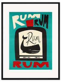 Gerahmter Kunstdruck Rum